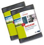ALCLEAR® 2-er Set Ultra-Microfasertuch TROCKENWUNDER Maxi grau 80 x 55cm 820901M 