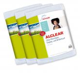 ALCLEAR® 3-er Set Ultra-Microfaser DISPLAYTUCH BRILLENTUCH weiß 19 x 14 cm 950003I 