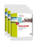 ALCLEAR® 3-er Set Ultra-Microfaser BRILLENTUCH, weiß 9 x 13 cm 950004 