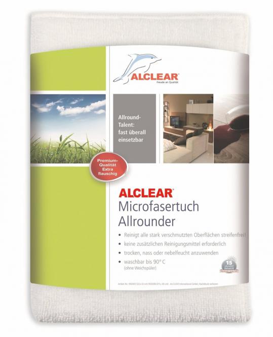 ALCLEAR® Ultra-Microfasertuch ALLROUNDER MINI weiß 30 x 30 cm 950007W 